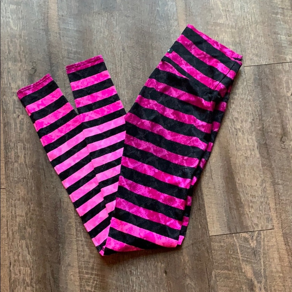 k-deer striped LE leggings